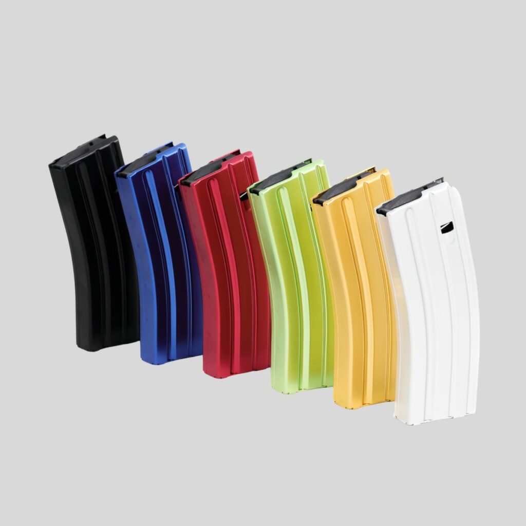 Colorful Gun Magazine